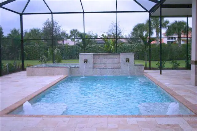 Custom pool construction